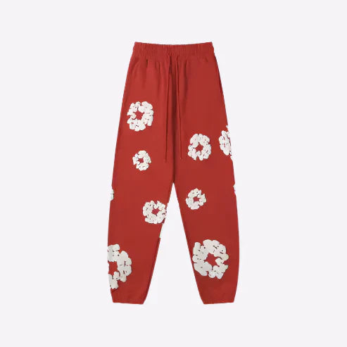 Drip Floral Joggers Unisex – Premium Streetwear Sweatpants-Omni Prime Goods