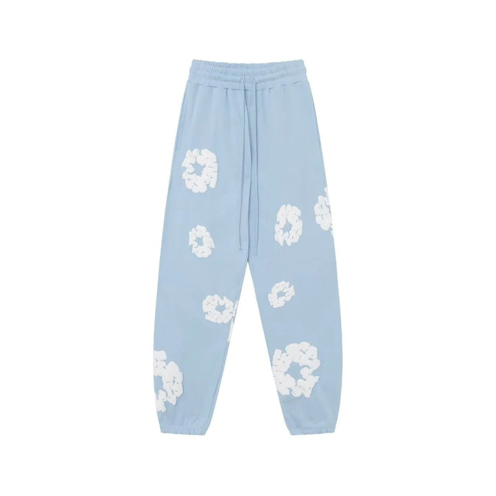 Drip Floral Joggers Unisex – Premium Streetwear Sweatpants-Omni Prime Goods