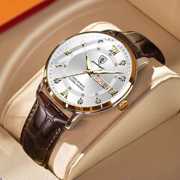Men's Waterproof Luminous Wristwatch