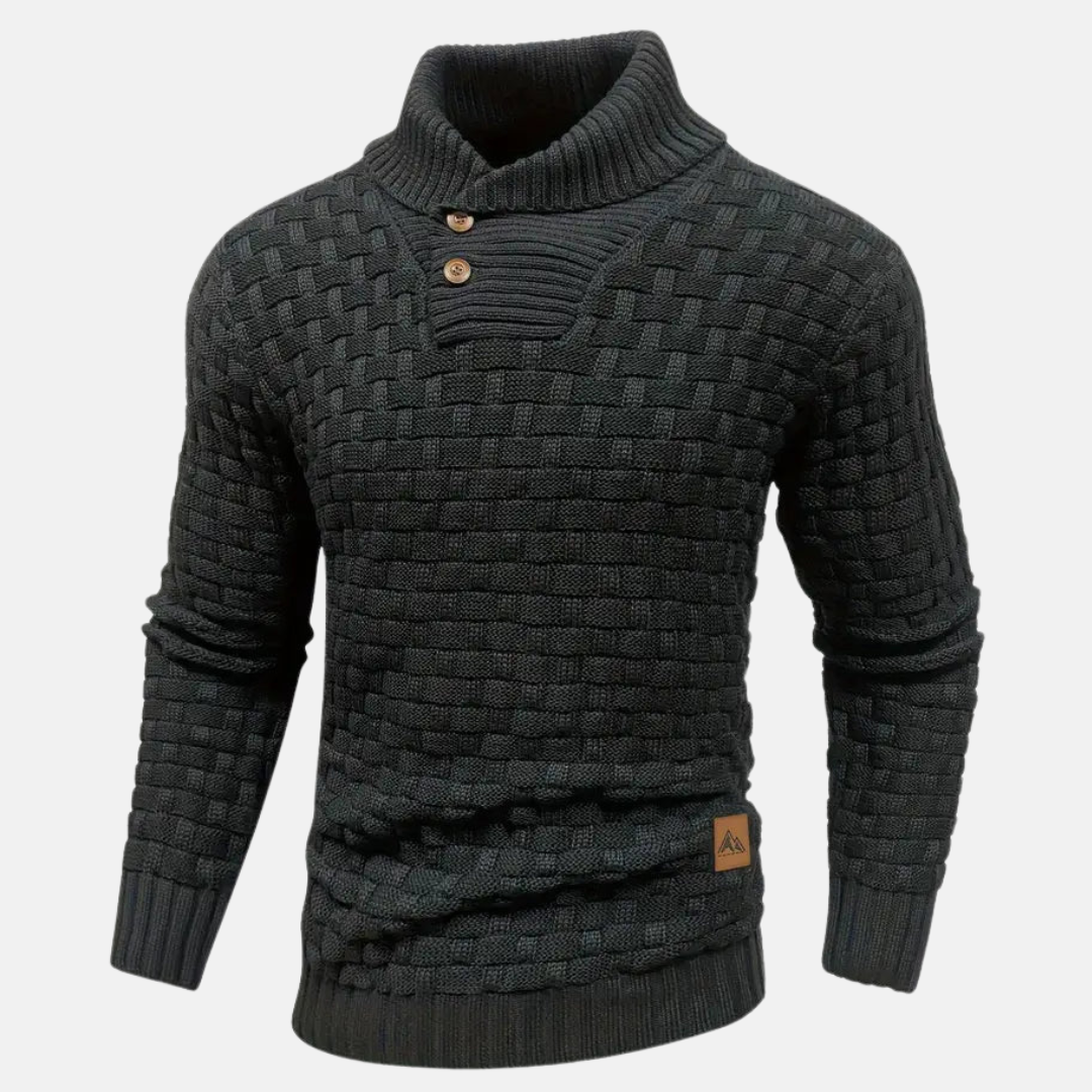 Men's Essential Knit Sweater - Soft and Versatile Design