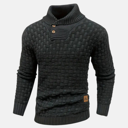 Unverzichtbarer Strickpullover für Herren mit weichem, vielseitigem Alltagsstil