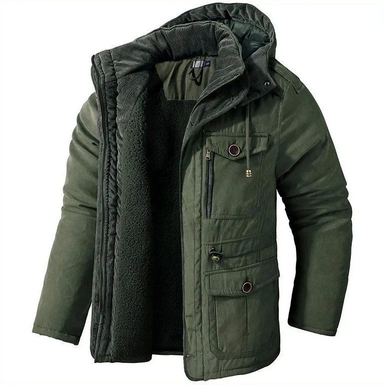 Men's Warm Lined Stylish Jacket