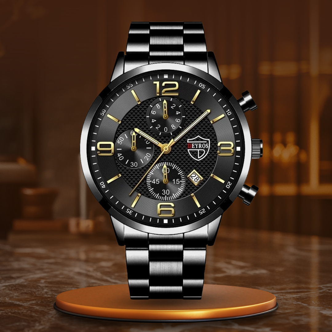 Men's Elegant Business Wristwatch