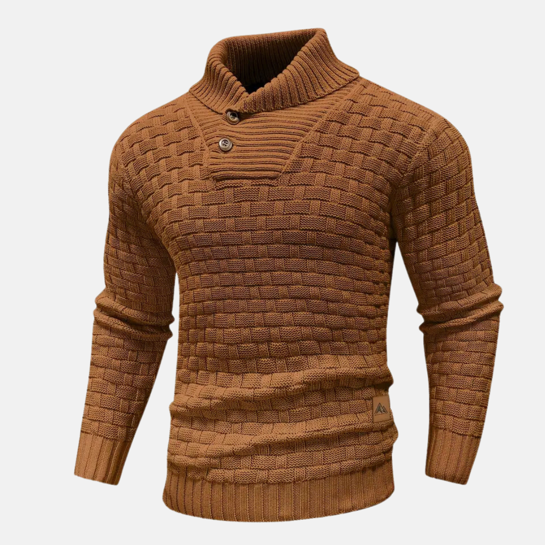 Men's Essential Knit Sweater - Soft and Versatile Design