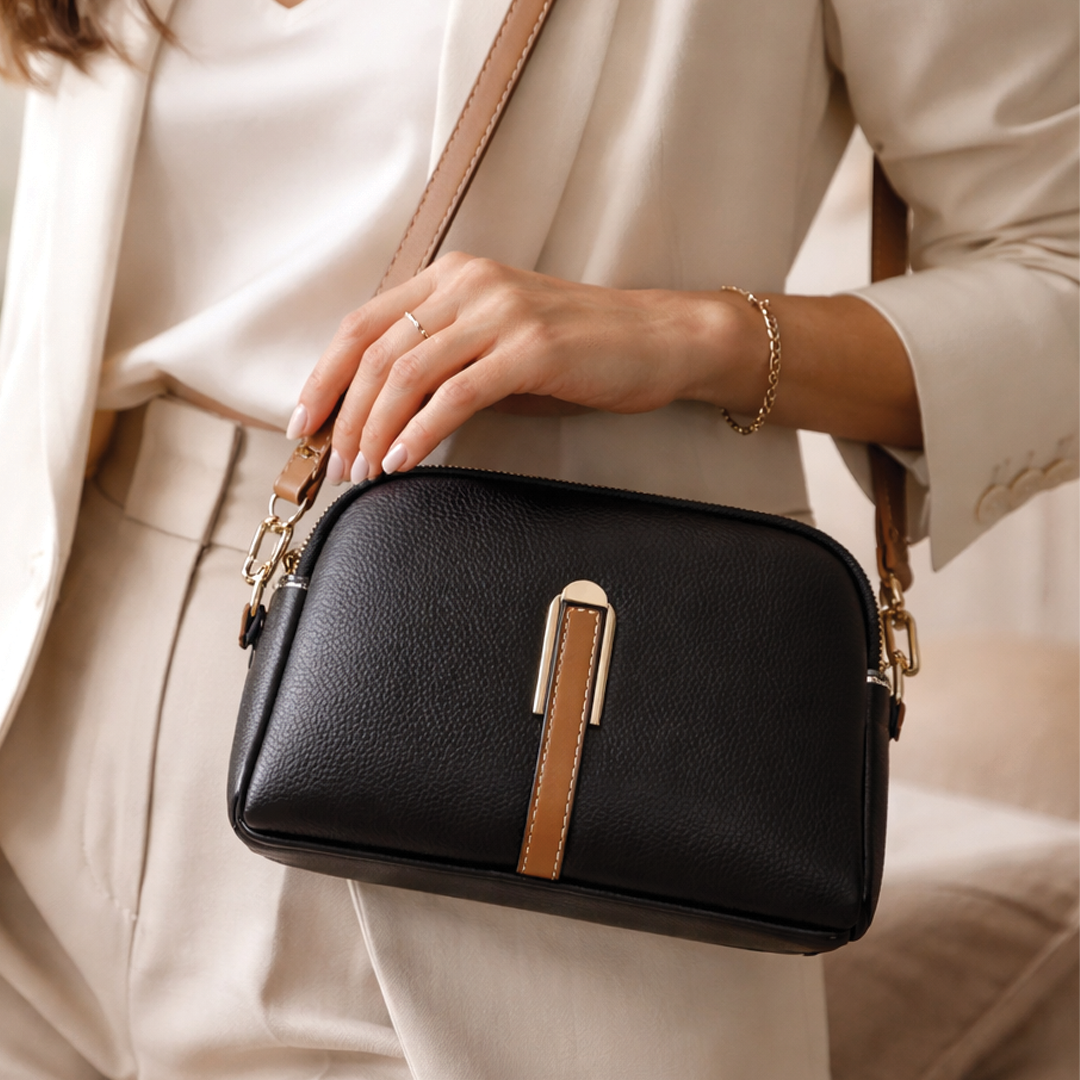 Elaine | Women's Vegan Leather Crossbody Purse-Omni Prime Goods