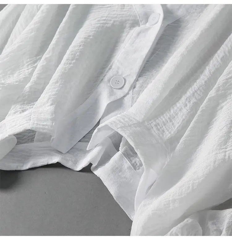 Eliana | Women's Summer Linen Blouse-Omni Prime Goods