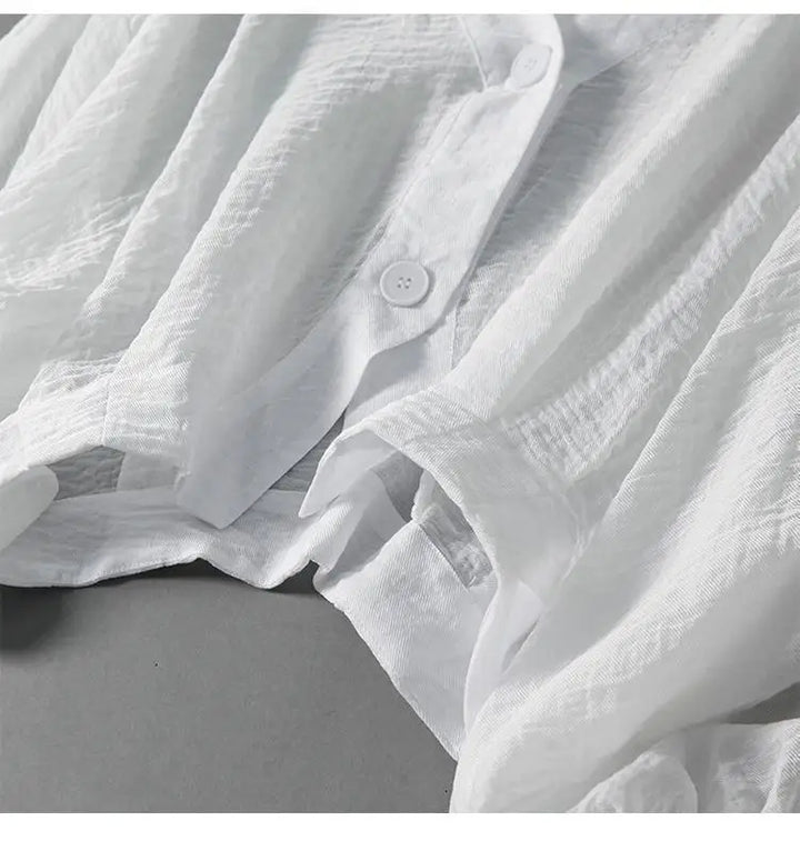 Eliana | Women's Summer Linen Blouse-Omni Prime Goods