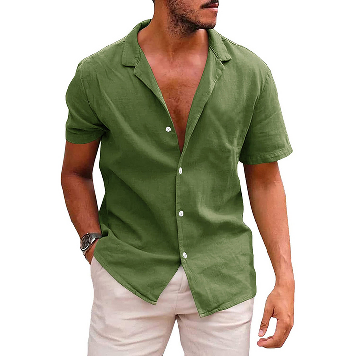 Enzo | Men's Casual Shirt for Relaxed Summer Days-Omni Prime Goods