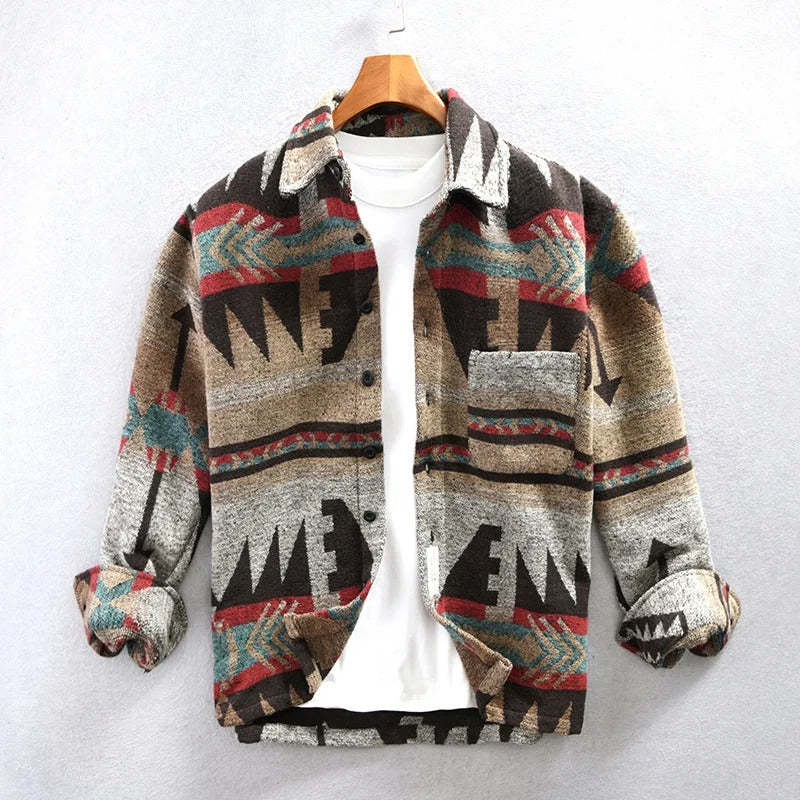 Evan | Men's Vintage Unique Design Shirt-Omni Prime Goods