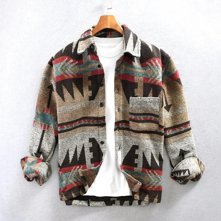 Evan | Men's Vintage Unique Design Shirt-Omni Prime Goods