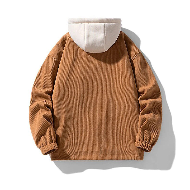 Men's Lined Hooded Jacket