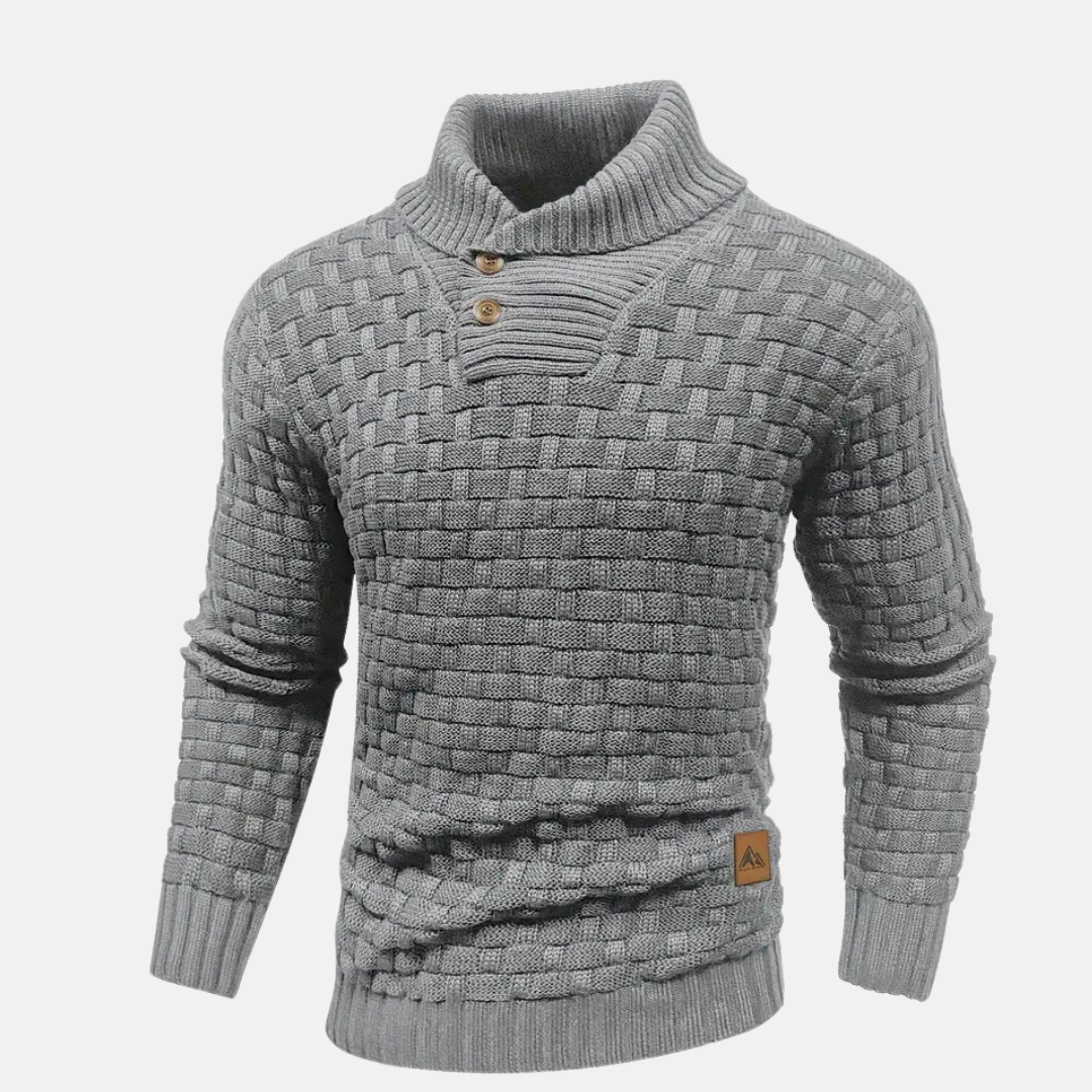 Men's Essential Knit Sweater - Soft and Versatile Design