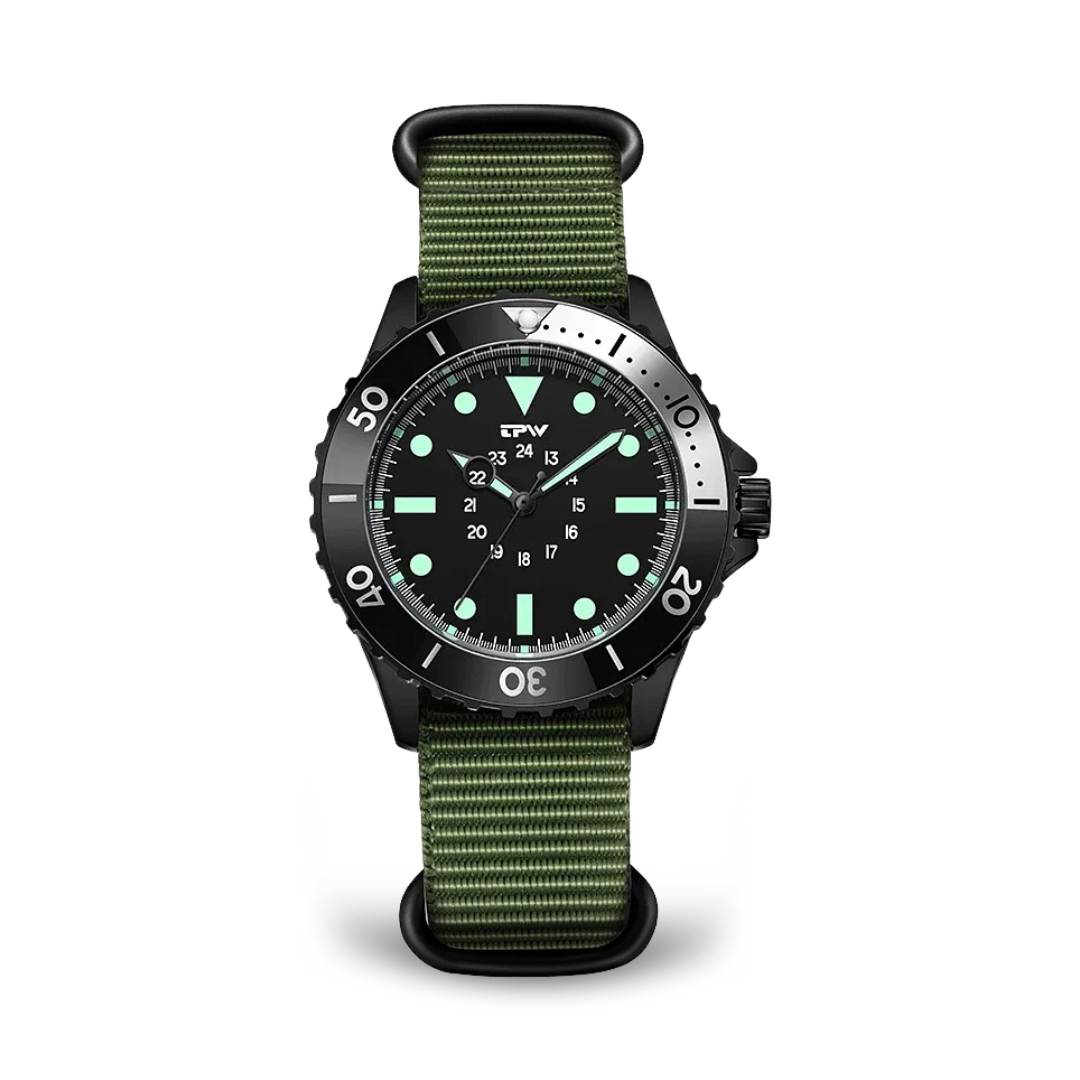 Men's Waterproof Military Dive Watch
