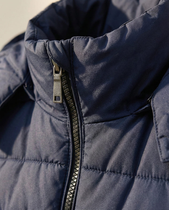 Women's Warm Quilted Puffer Winter Jacket with Hood