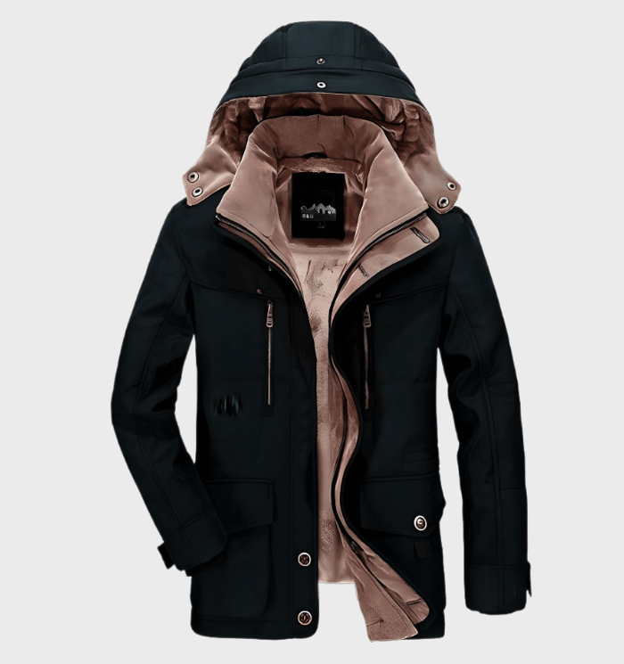 Men's Waterproof and Breathable Warm Winter Jacket