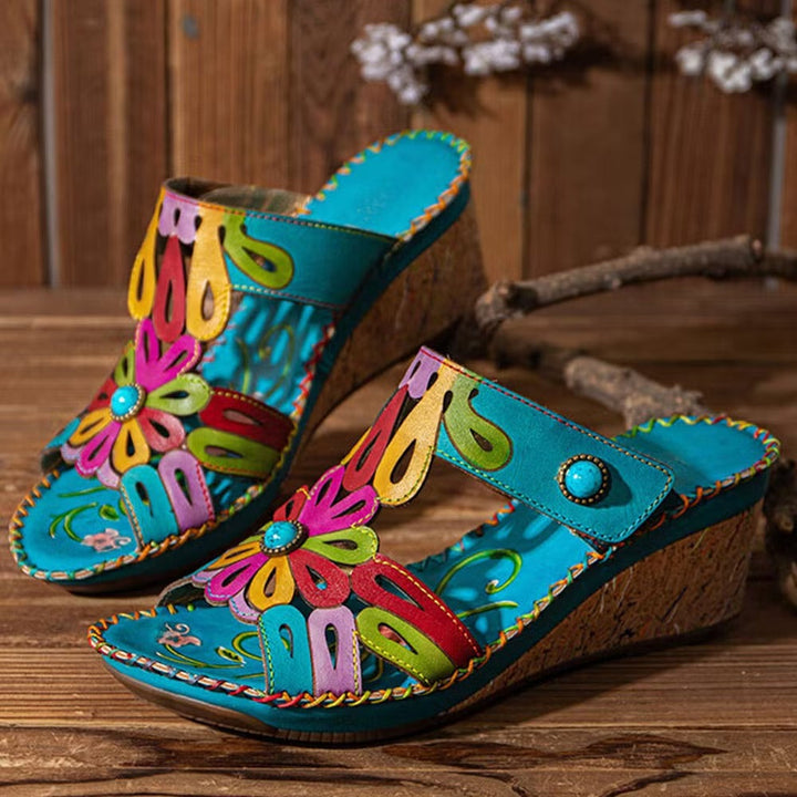 Comfort Sandal with Heel | Women's Orthopedic Footwear