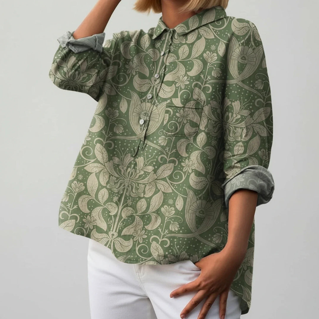 Floral Print Top for Women | Stylish and Comfortable Blouse-Omni Prime Goods