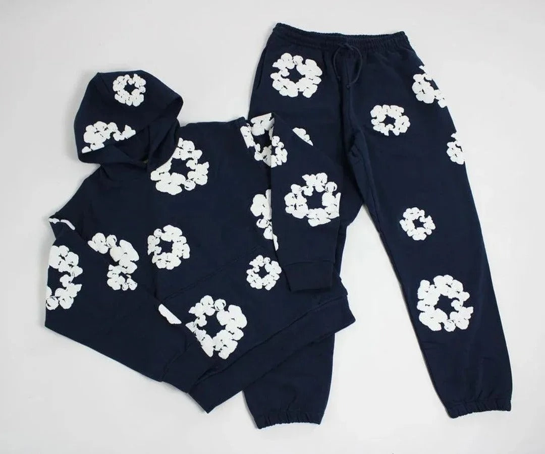 Floral Tracksuit Set – Premium Matching Hoodie Jogger Outfit | Full Drip-Omni Prime Goods