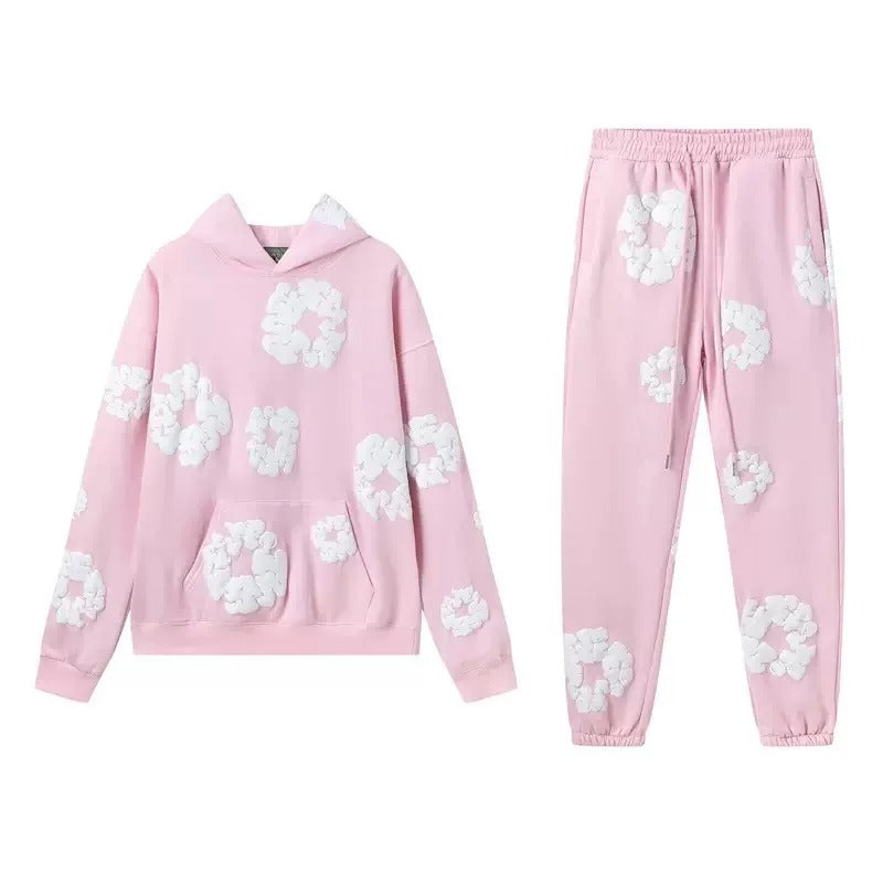 Floral Tracksuit Set – Premium Matching Hoodie Jogger Outfit | Full Drip-Omni Prime Goods