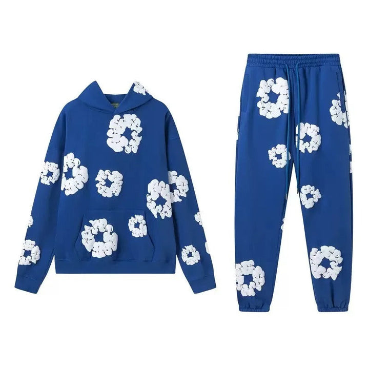 Floral Tracksuit Set – Premium Matching Hoodie Jogger Outfit | Full Drip-Omni Prime Goods
