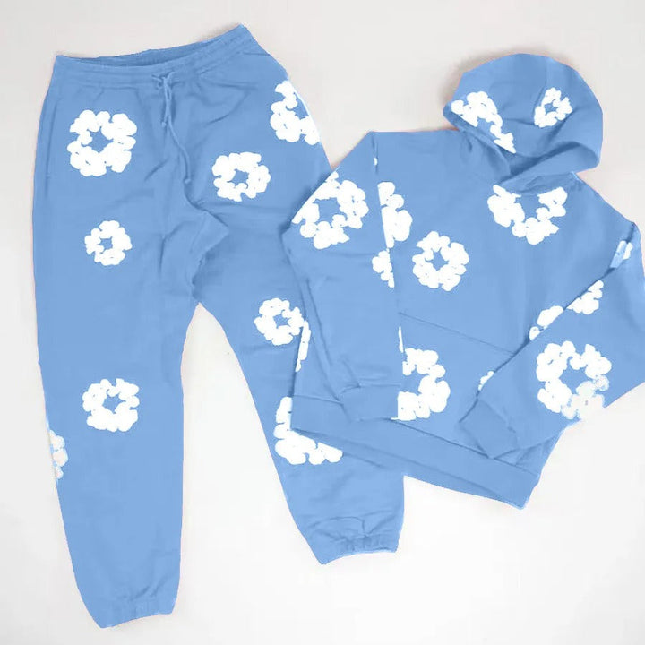 Floral Tracksuit Set – Premium Matching Hoodie Jogger Outfit | Full Drip-Omni Prime Goods
