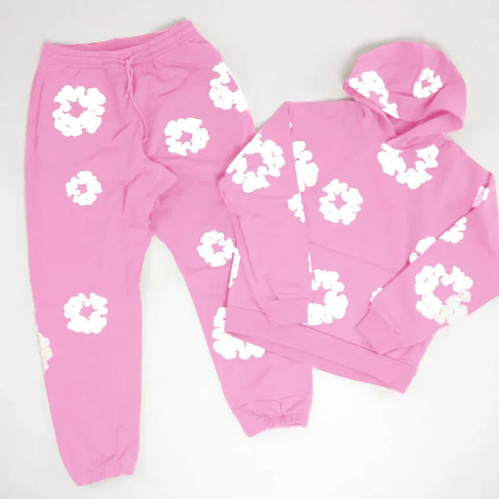 Floral Tracksuit Set – Premium Matching Hoodie Jogger Outfit | Full Drip-Omni Prime Goods
