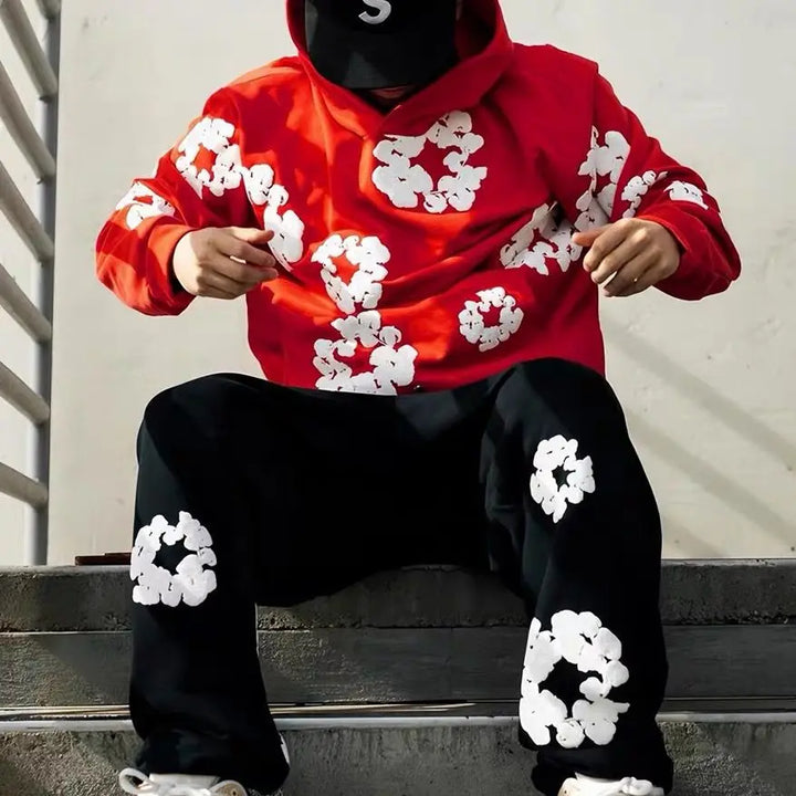 Floral Tracksuit Set – Premium Matching Hoodie Jogger Outfit | Full Drip-Omni Prime Goods
