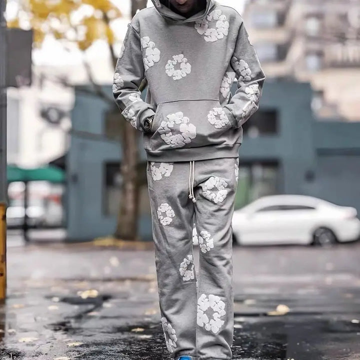 Floral Tracksuit Set – Premium Matching Hoodie Jogger Outfit | Full Drip-Omni Prime Goods