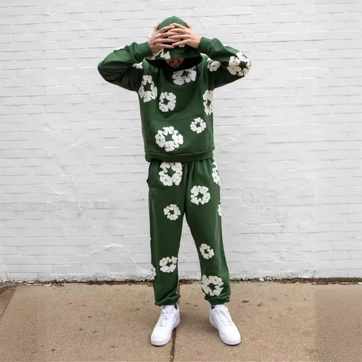 Floral Tracksuit Set – Premium Matching Hoodie Jogger Outfit | Full Drip-Omni Prime Goods