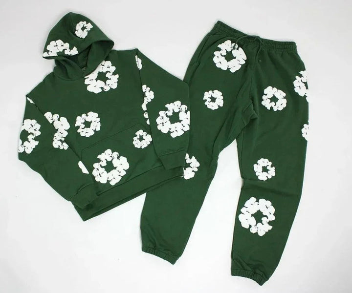 Floral Tracksuit Set – Premium Matching Hoodie Jogger Outfit | Full Drip-Omni Prime Goods