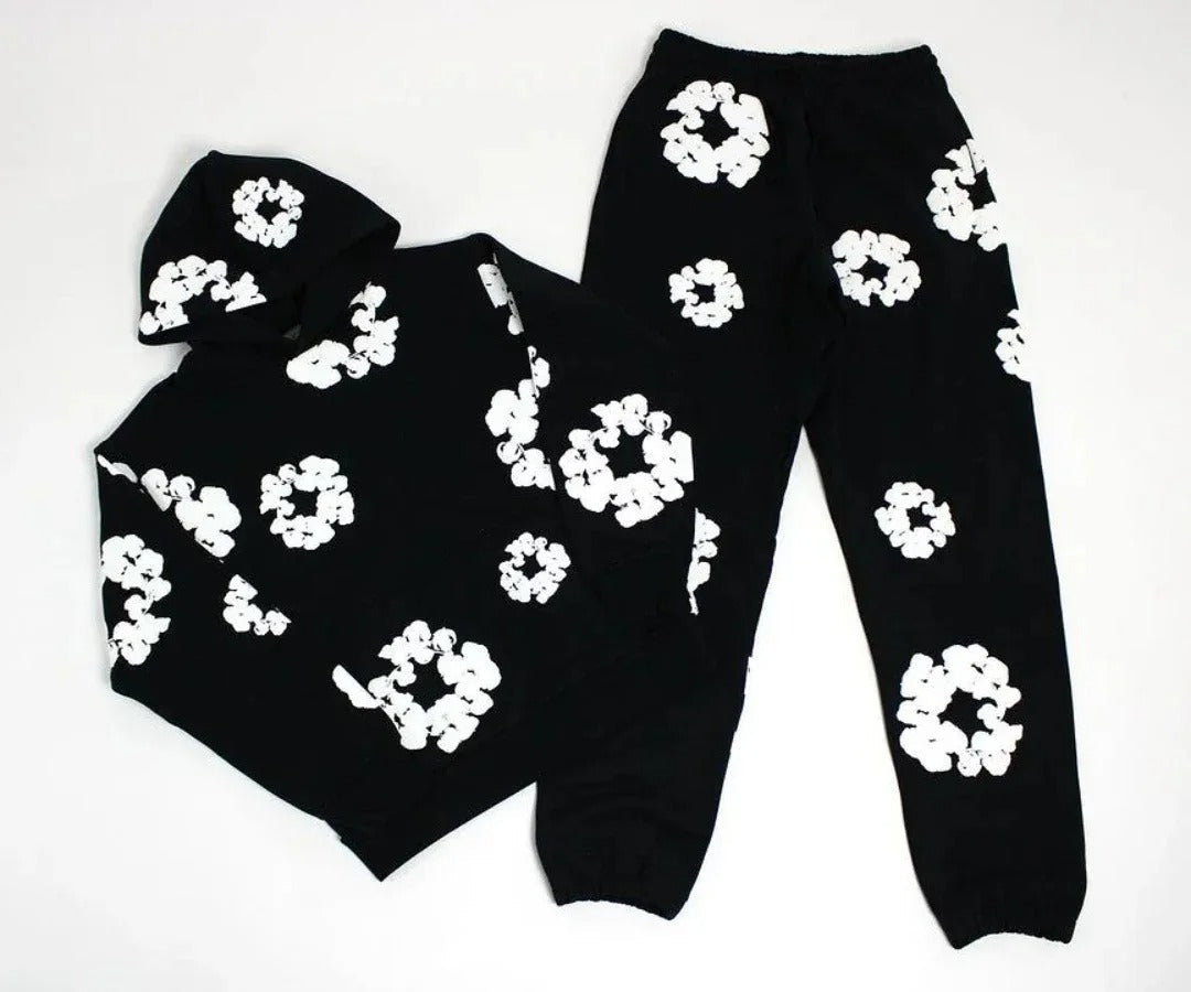 Floral Tracksuit Set – Premium Matching Hoodie Jogger Outfit | Full Drip-Omni Prime Goods