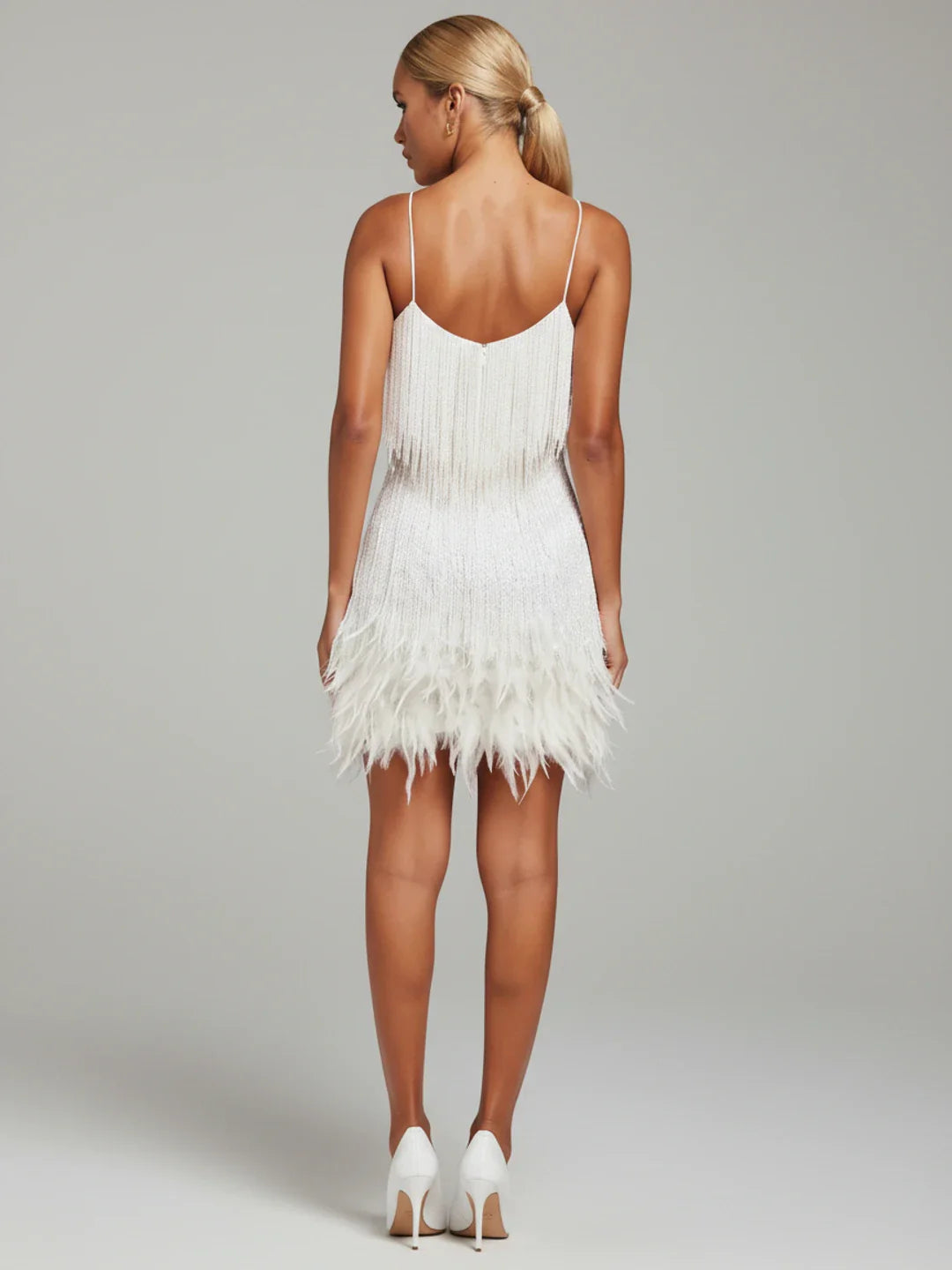 Sophia | Women's Fringe Cocktail Mini Dress