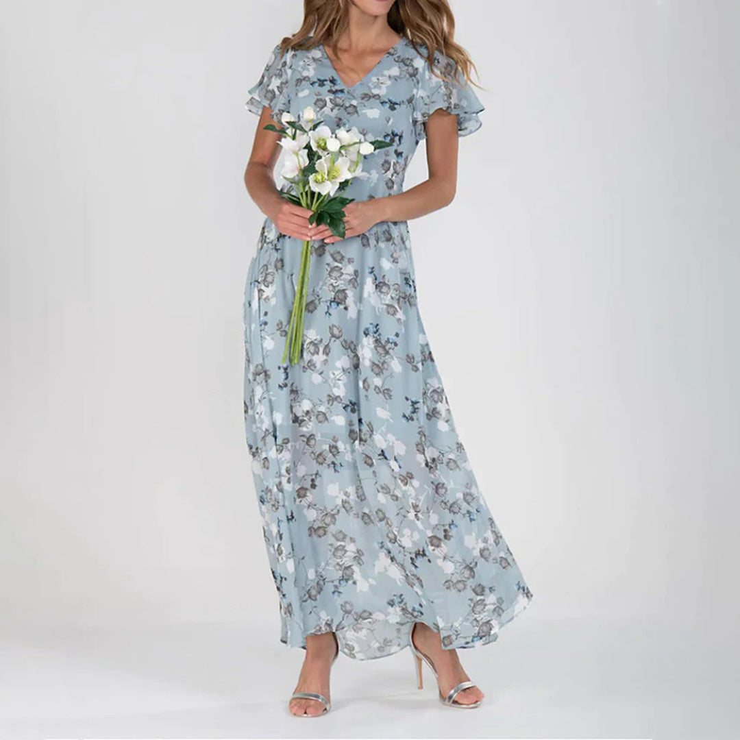 Gabrielle | Women's Stylish Autumn Floral Dress