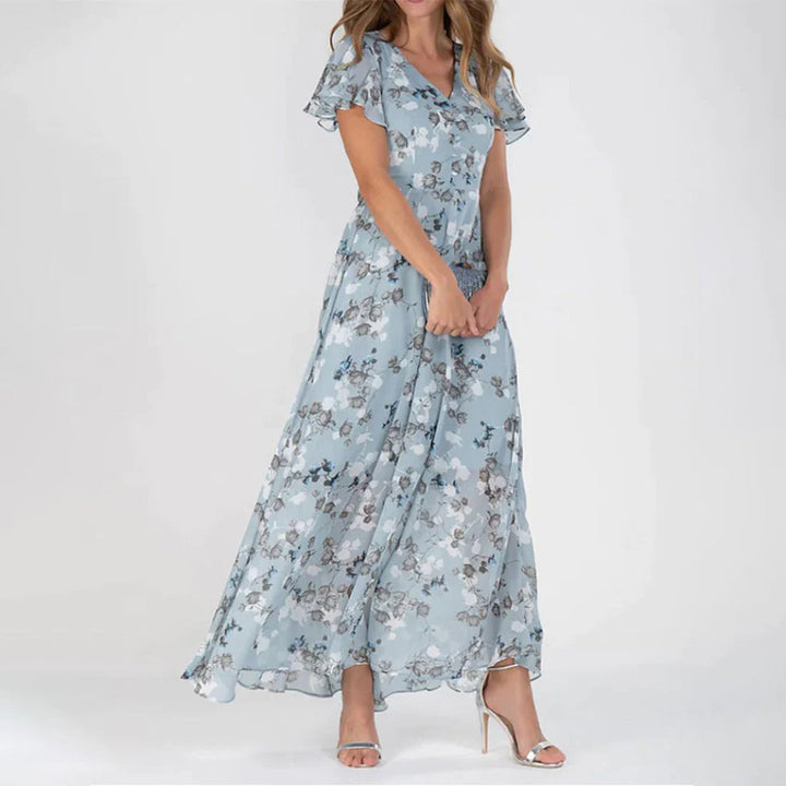 Gabrielle | Women's Stylish Autumn Floral Dress