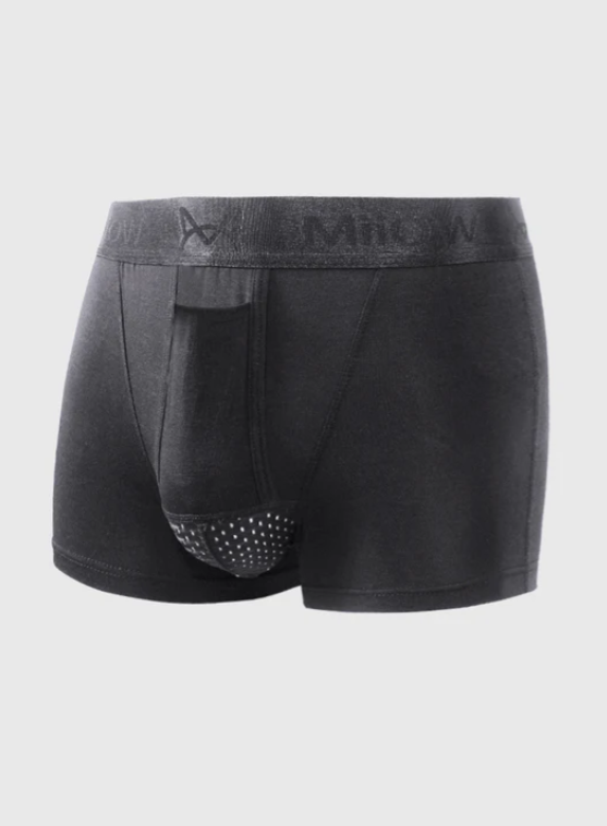Men's Comfortable Cotton Boxer Shorts - 3-Pack