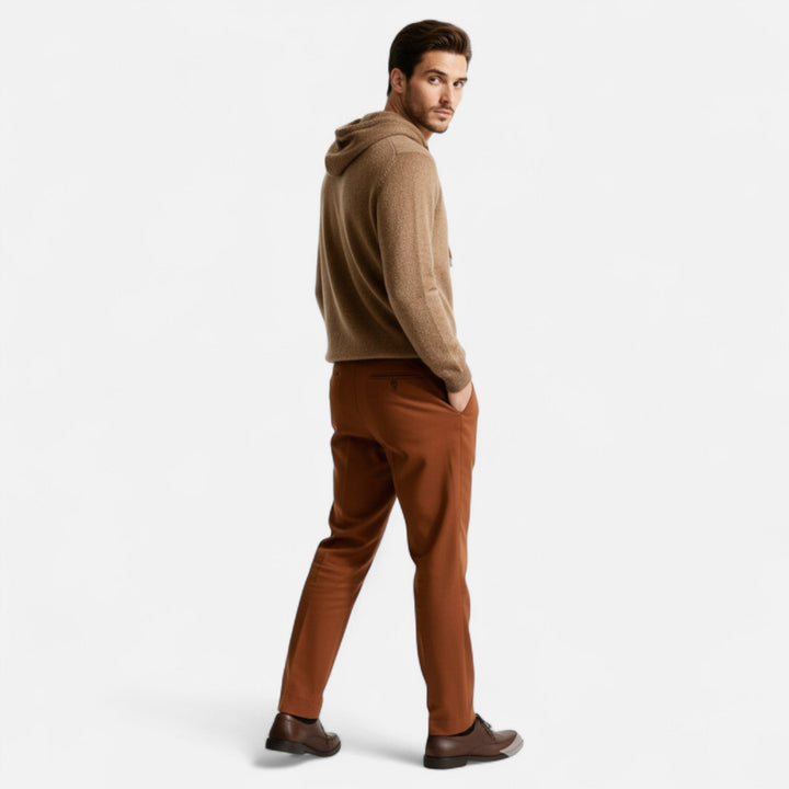 Men's Minimalist Knitted Hoodie