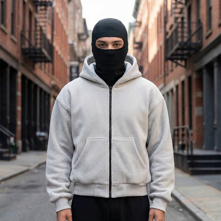 Men's Oversized Balaclava Hoodie for All Seasons