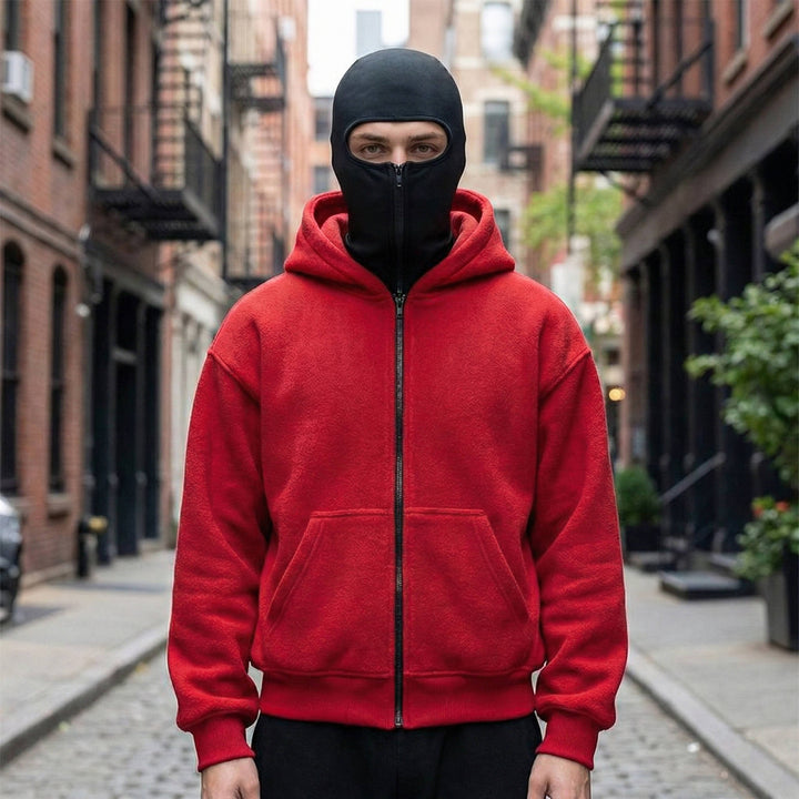 Men's Oversized Balaclava Hoodie for All Seasons