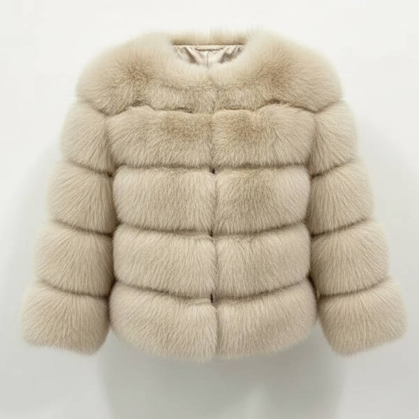Women's Stylish Faux Fur Coat