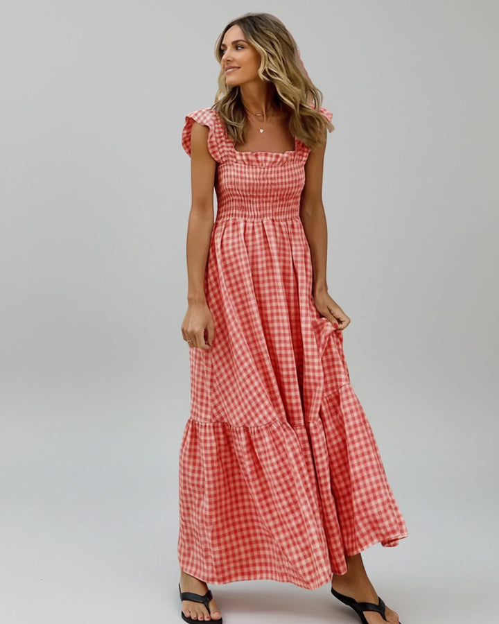 Summer Maxi Dress | Women's Gingham Style