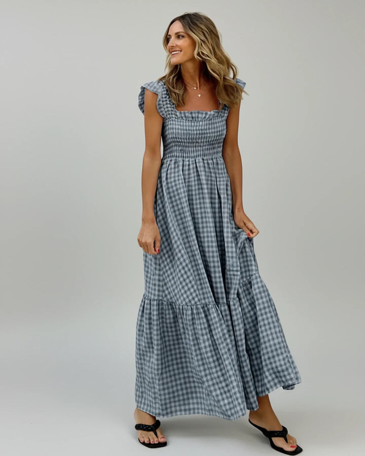 Summer Maxi Dress | Women's Gingham Style