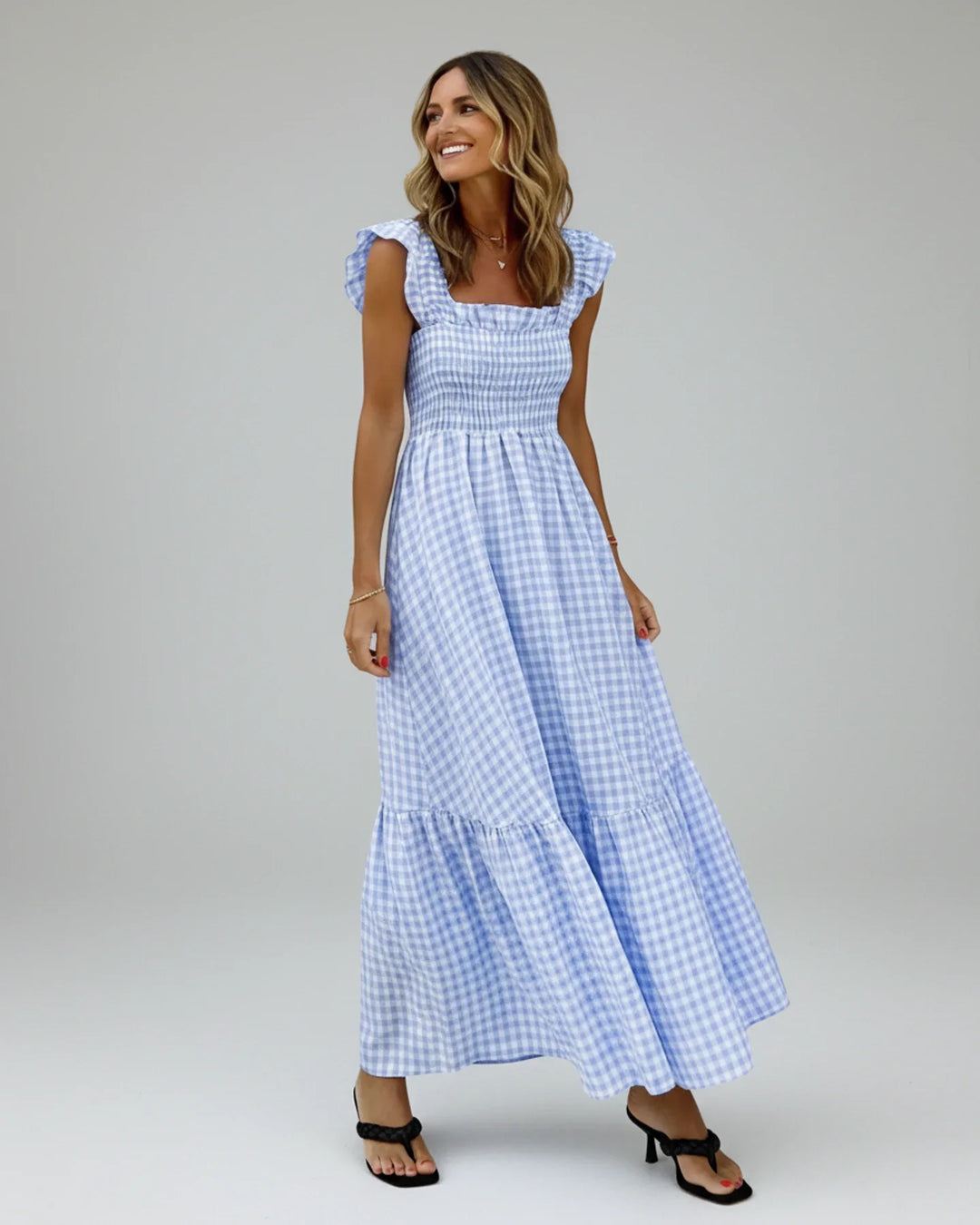 Summer Maxi Dress | Women's Gingham Style