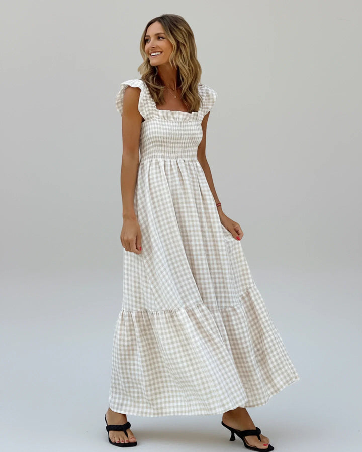 Summer Maxi Dress | Women's Gingham Style