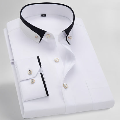 Glindel | Men's Classic Long-Sleeve Shirt-Omni Prime Goods