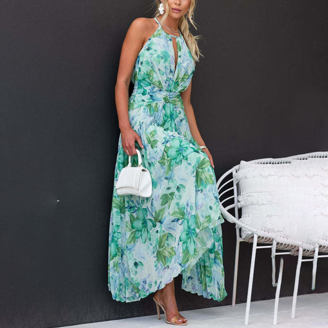 Gunilla | Women's Floral Autumn Maxi Dress