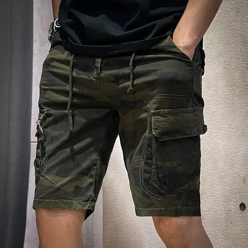 Men's Camouflage Utility Cargo Shorts