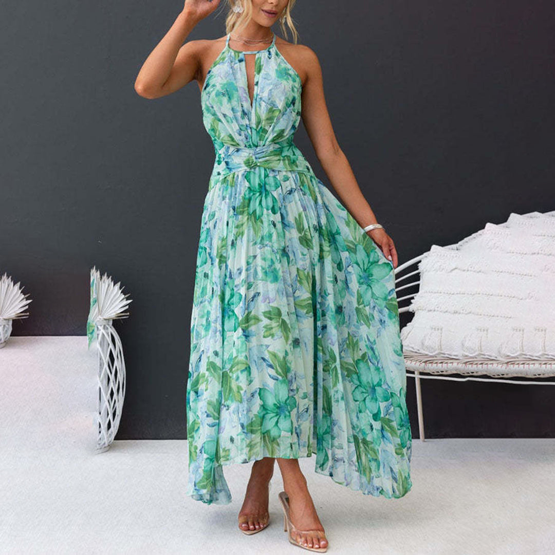 Gunilla | Women's Floral Autumn Maxi Dress
