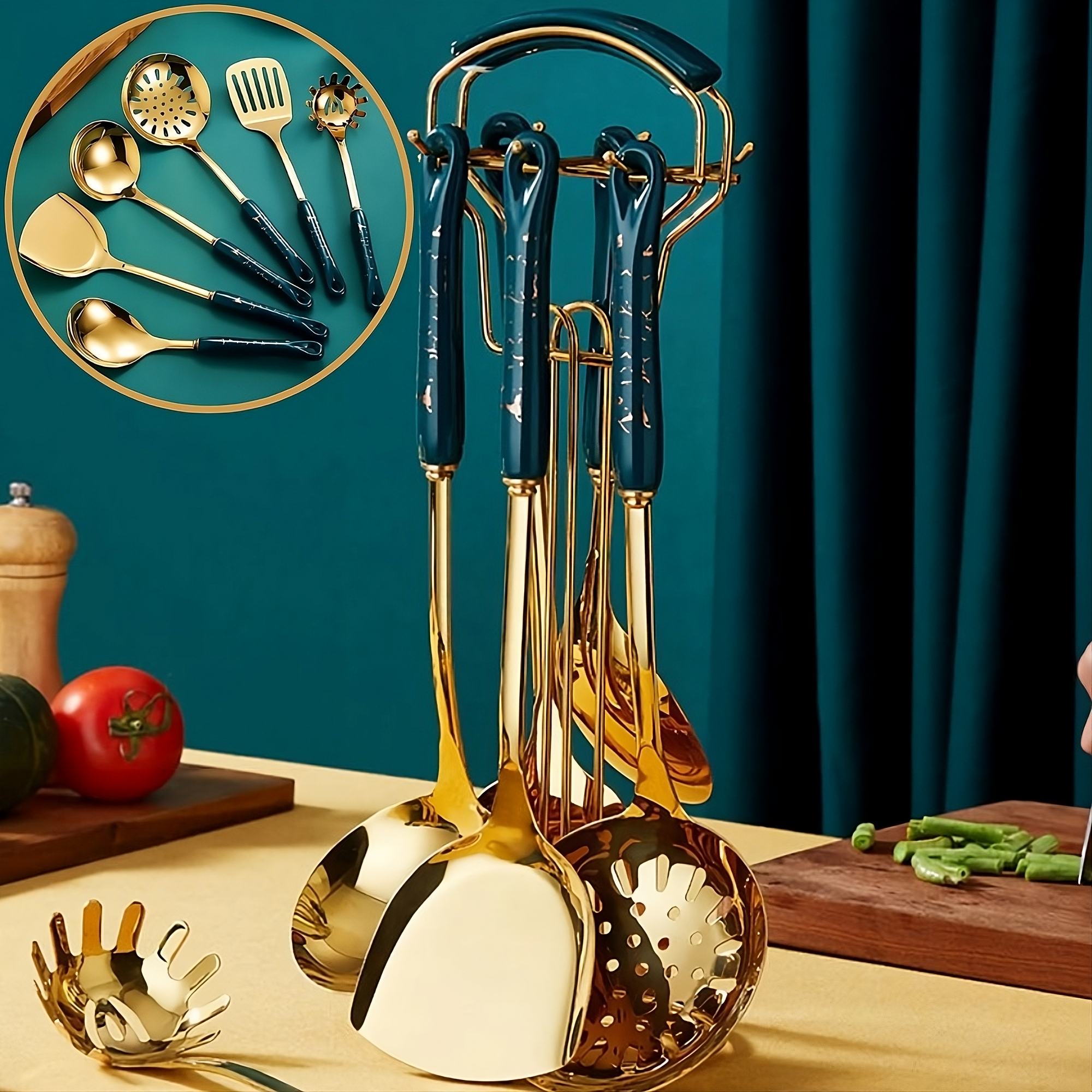 6-Piece Nordic Style Kitchen Set-Omni Prime Goods