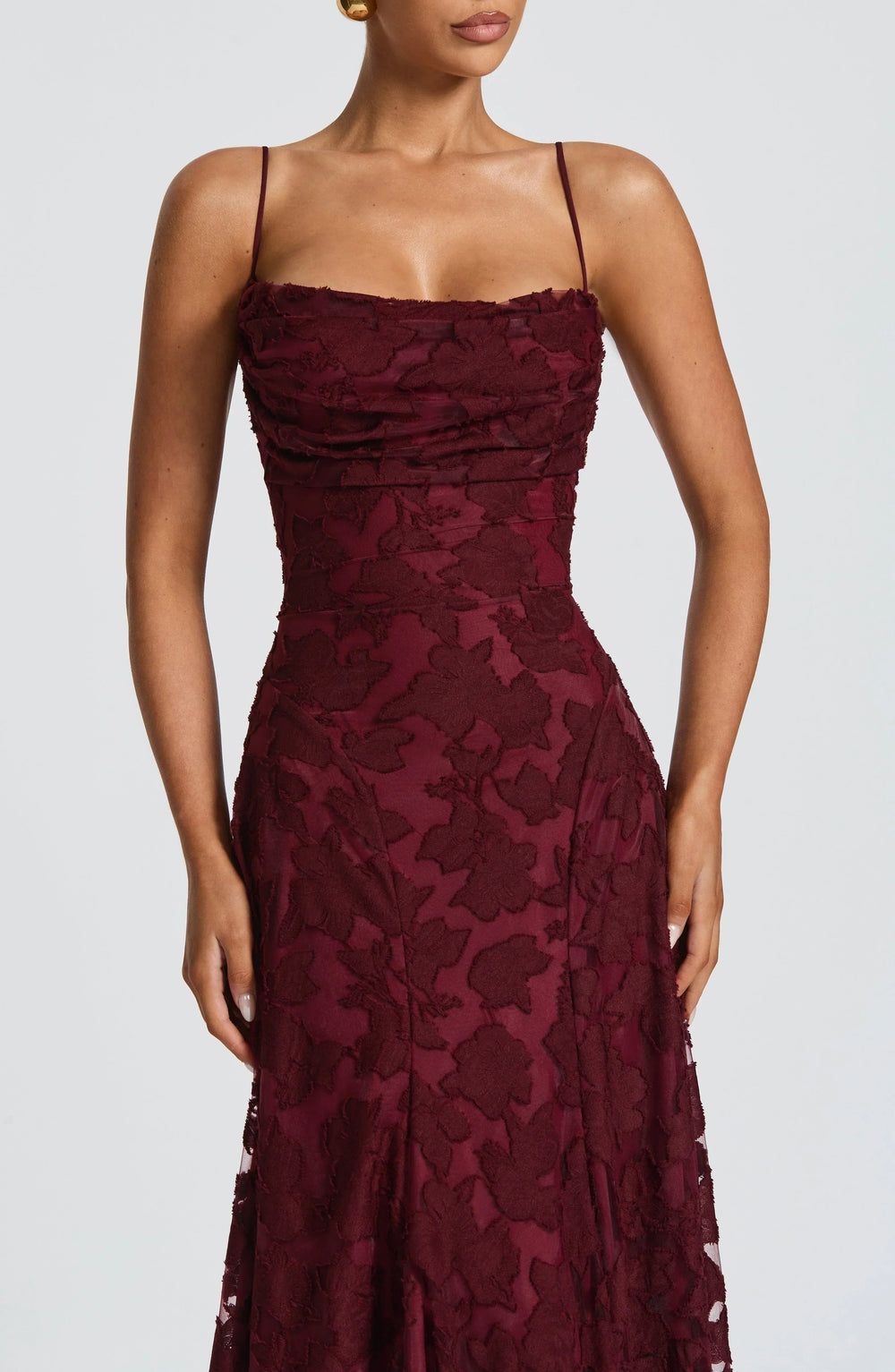 Greta | Women's Spaghetti Strap A-Line Maxi Dress-Omni Prime Goods
