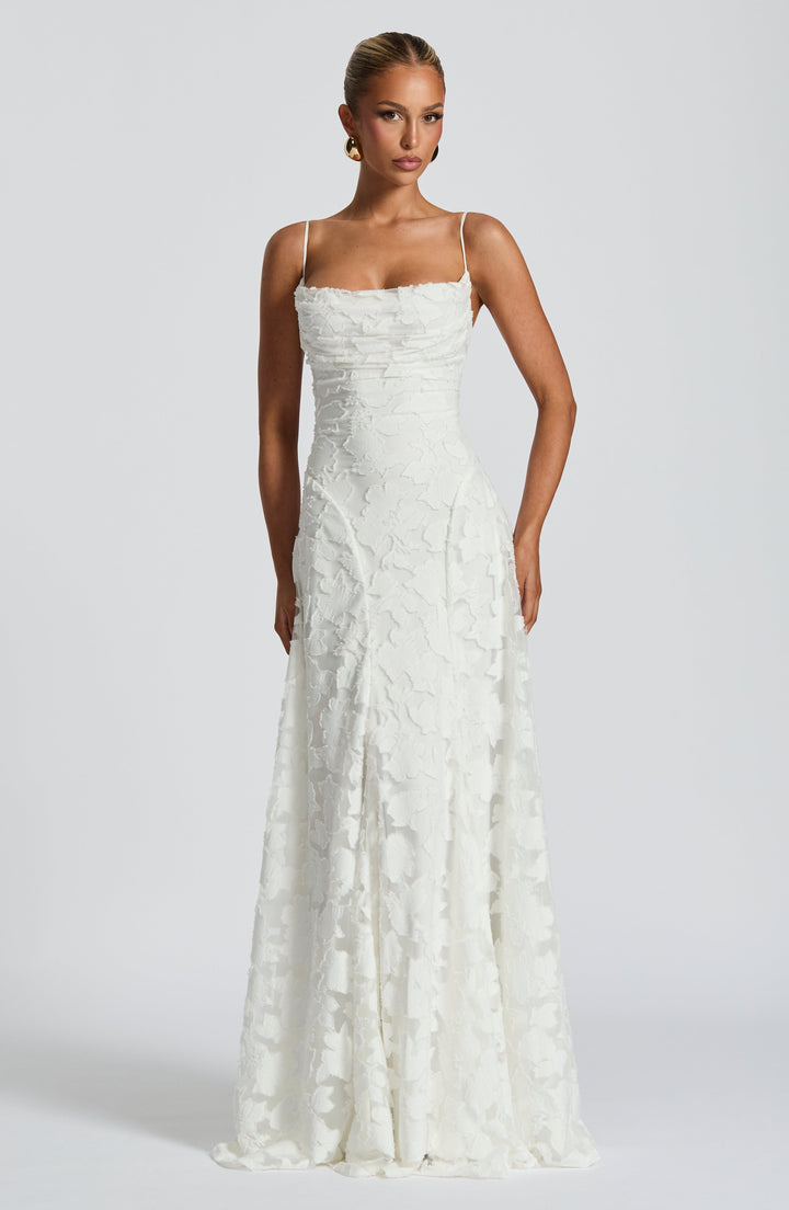 Greta | Women's Spaghetti Strap A-Line Maxi Dress-Omni Prime Goods